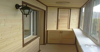 Отделка балкона под ключ Ишимбай, цена от 5855 руб.